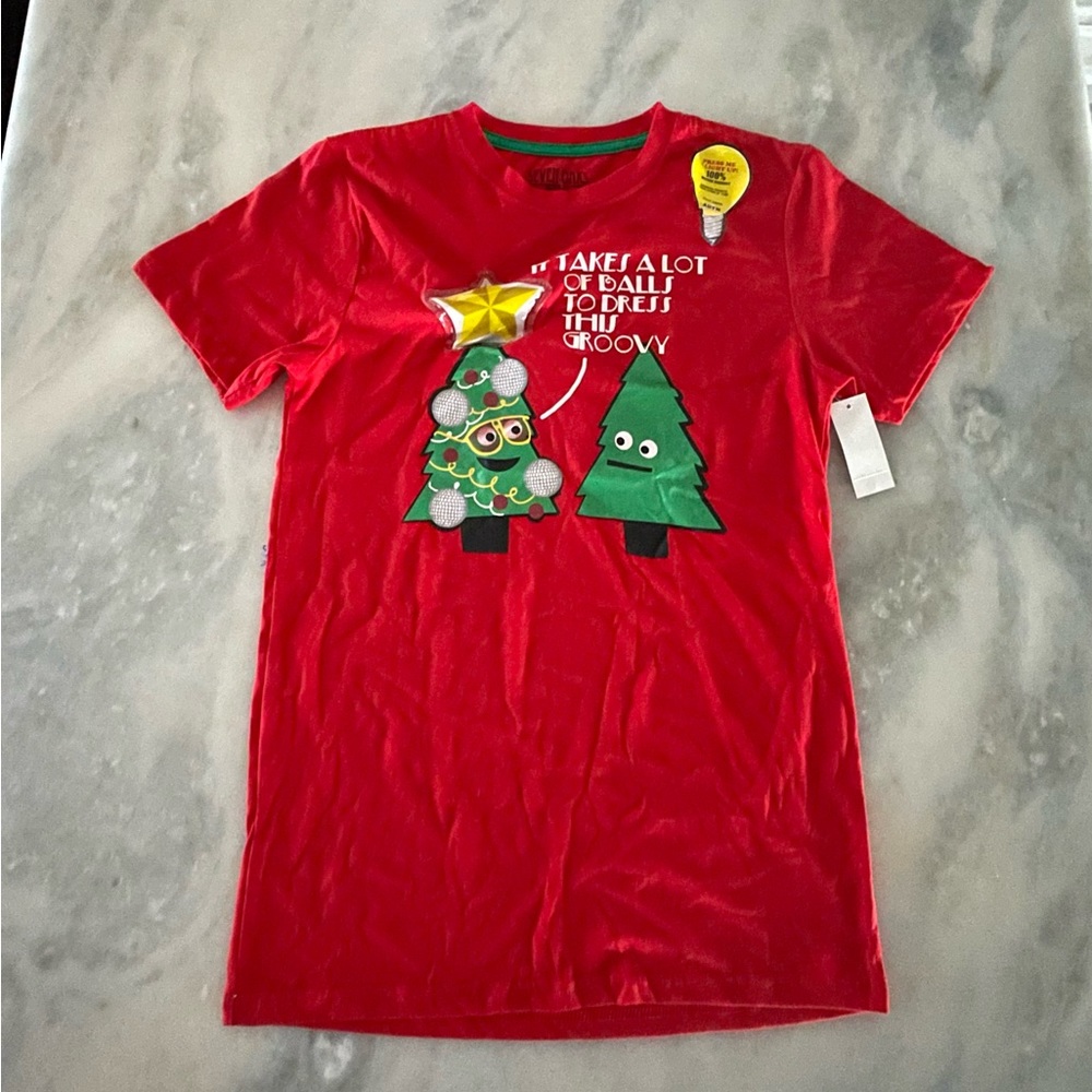It Takes A Lot of Balls to Dress This Groovy Christ Shirt Red Seven Oaks